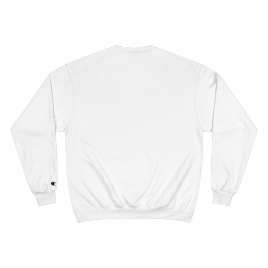 Champion Crewneck Sweatshirt — King Crown Graphic with Flames & Money Cup - DeadLineStreet