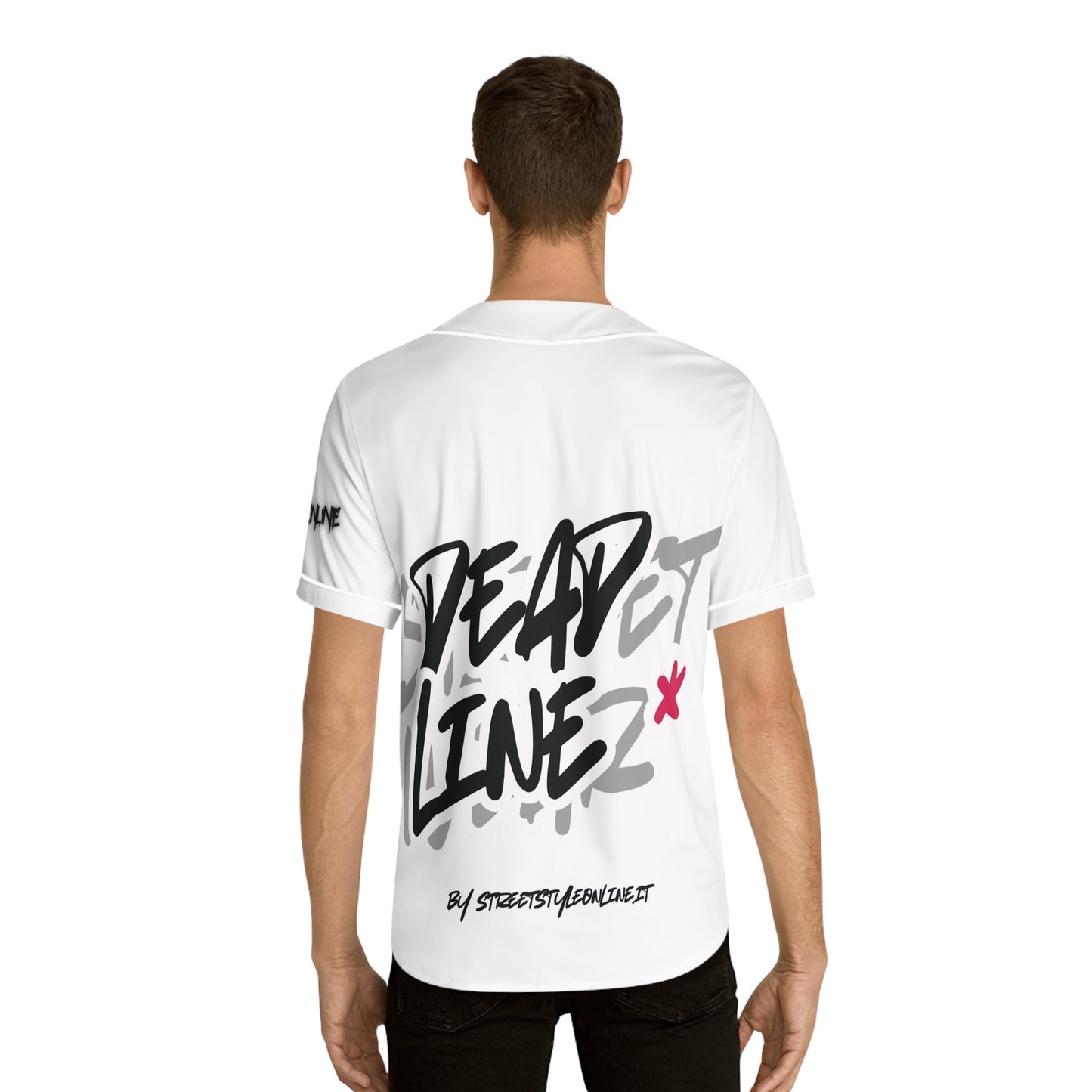 Baseball Jersey — 'Dead Line' Streetwear Graphic - DeadLineStreet