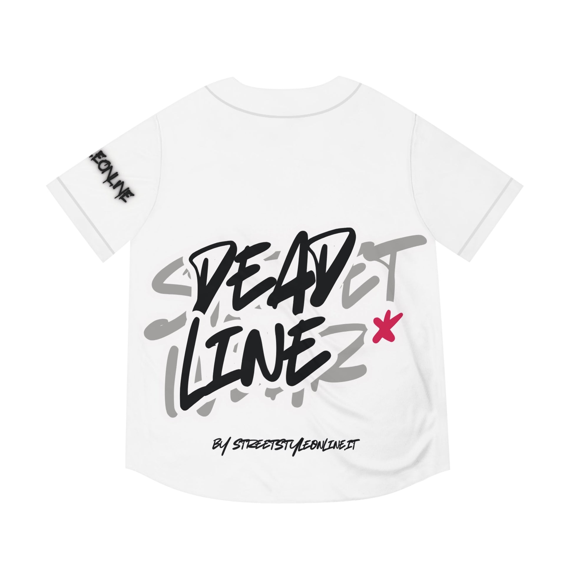 Baseball Jersey — 'Dead Line' Streetwear Graphic - DeadLineStreet