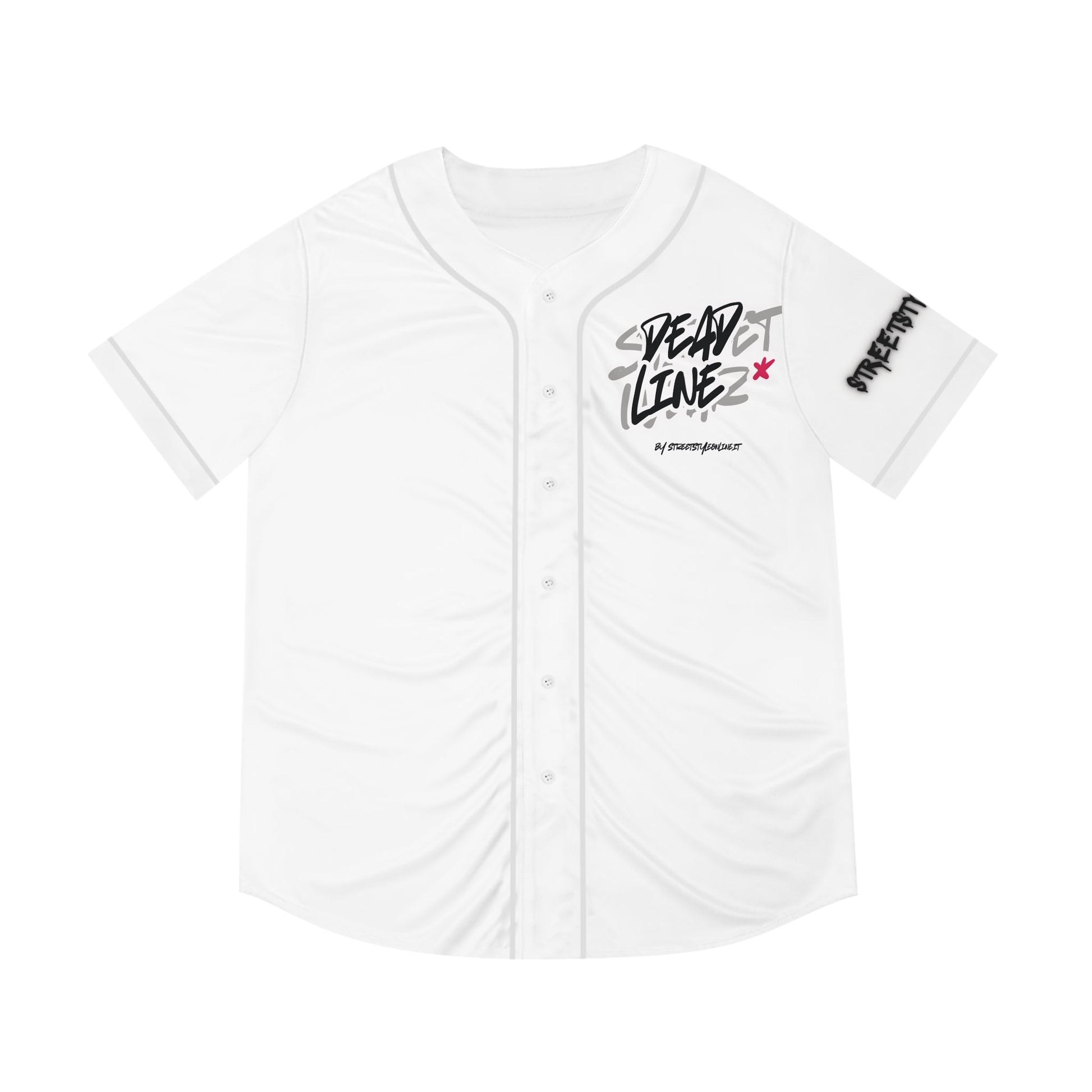 Baseball Jersey — 'Dead Line' Streetwear Graphic - DeadLineStreet