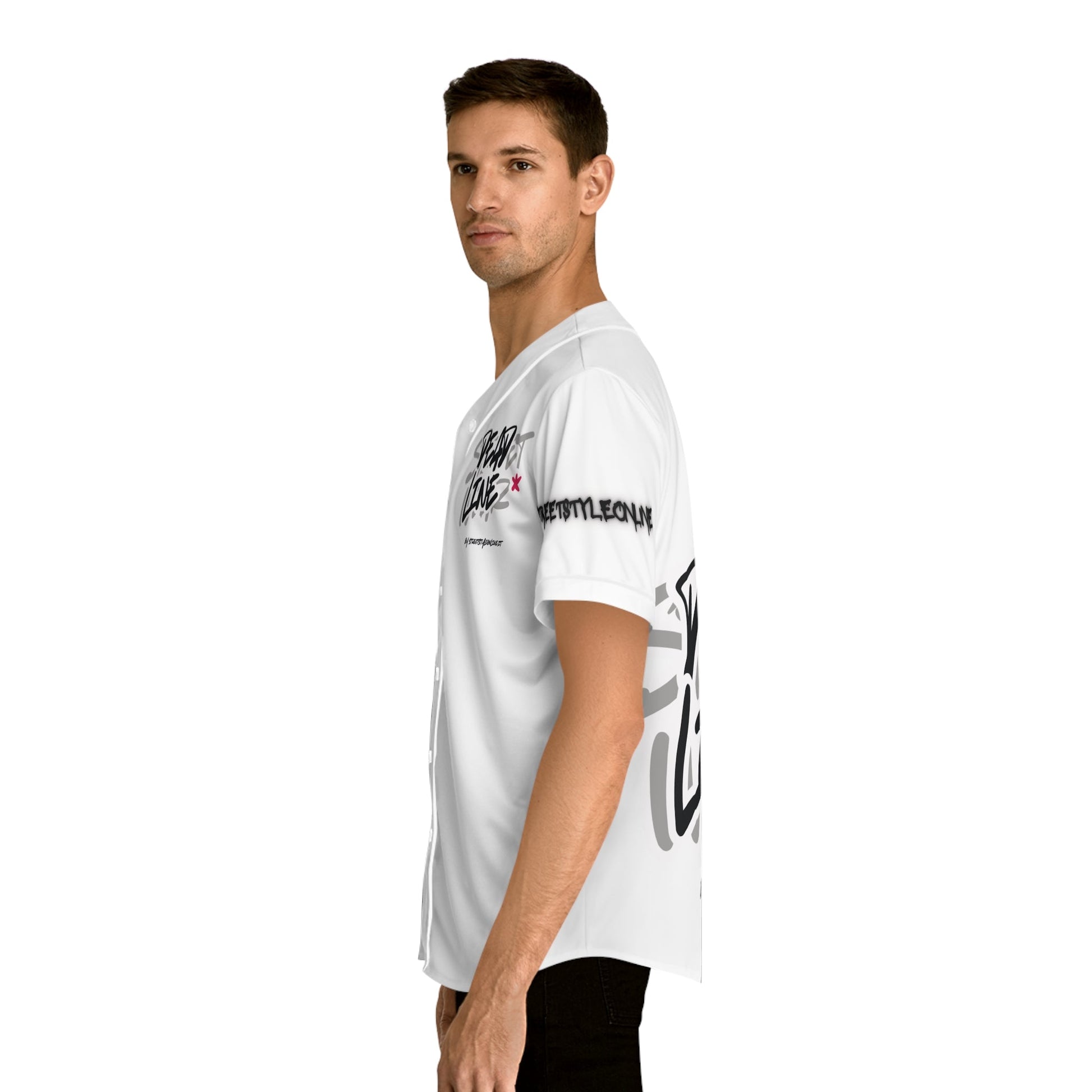 Baseball Jersey — 'Dead Line' Streetwear Graphic - DeadLineStreet