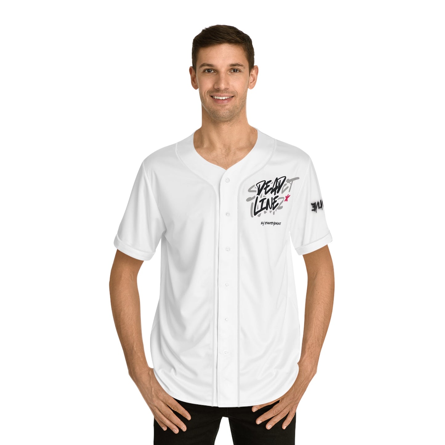 Baseball Jersey — 'Dead Line' Streetwear Graphic - DeadLineStreet