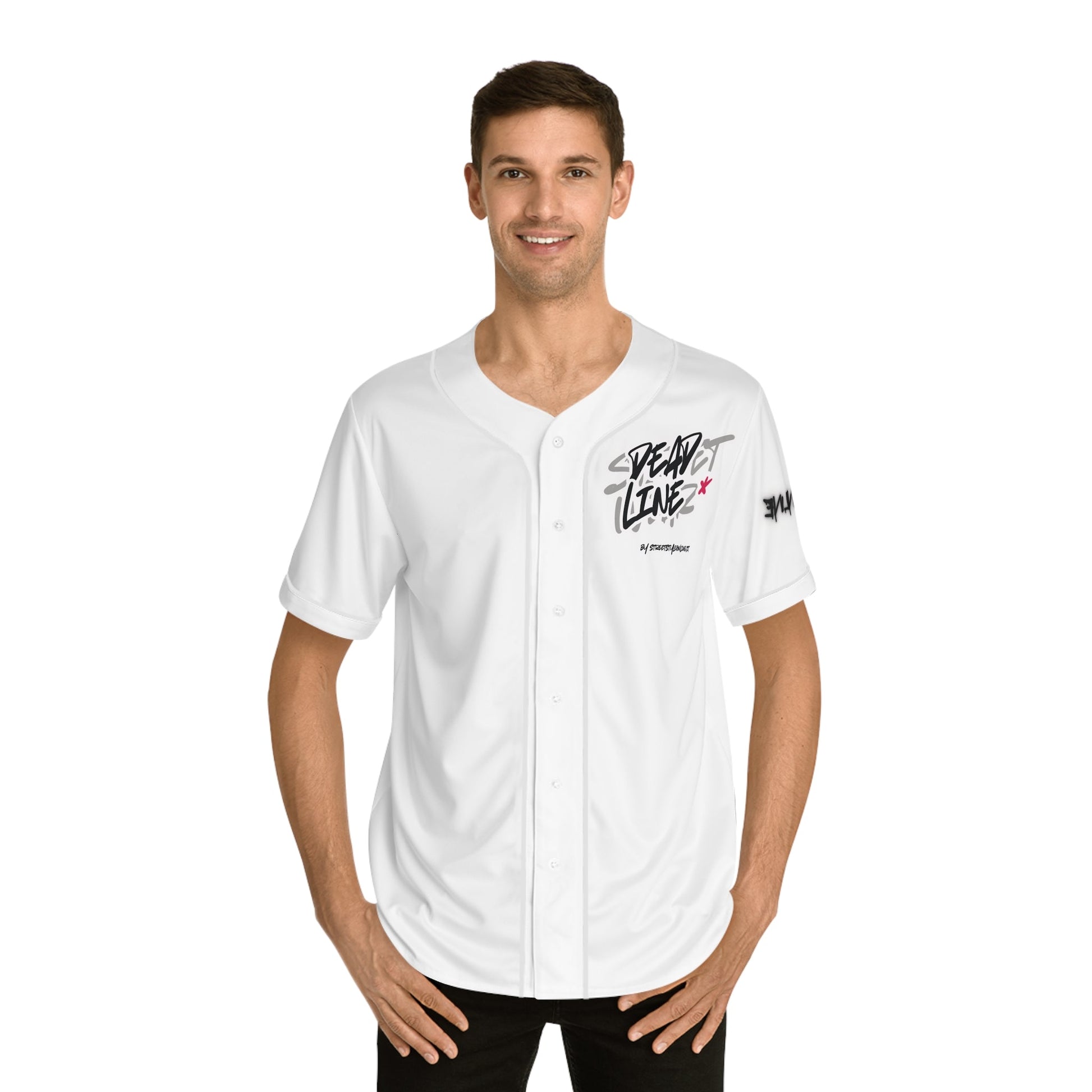 Baseball Jersey — 'Dead Line' Streetwear Graphic - DeadLineStreet