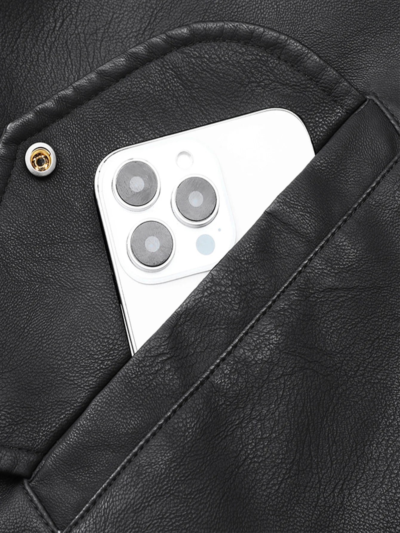 Men'S Baseball Jacket - Windproof Warm Coat with Zipper Closure, Brown & Green Accent Jacket, Non - Stretch Shell for Casual Outer - DeadLineStreet