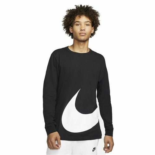 Men’s Long Sleeve T-Shirt Nike Sportswear Black - DeadLineStreet